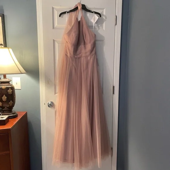 Watters | Dresses | Watters Designs Abigale Bridesmaid Dress Blush Size 4  But Can Fit Size 112